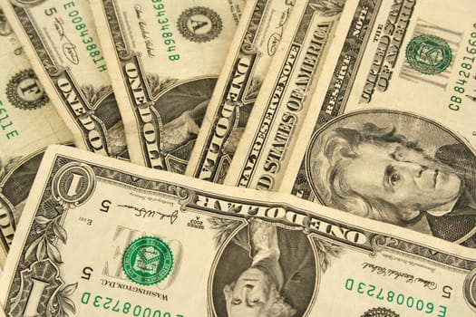 A US Bills Money Background