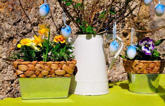 Garden Decoration Easter Spring Plants