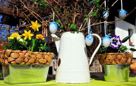 Garden Decoration Easter Spring Plants