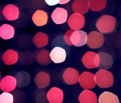 Abstract spots of lights
