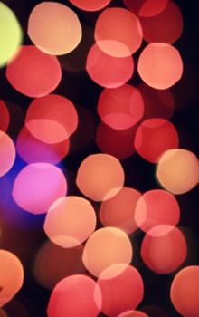 Abstract spots of lights