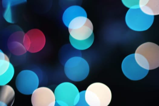 Abstract spots of lights