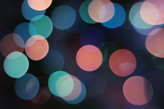 Abstract spots of lights