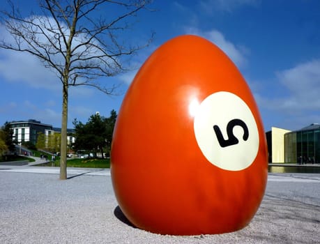 Easter egg as a work of art