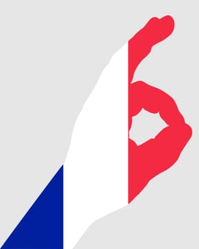 French hand signal