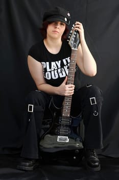 Young musician