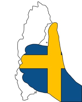 Swedish hand signal