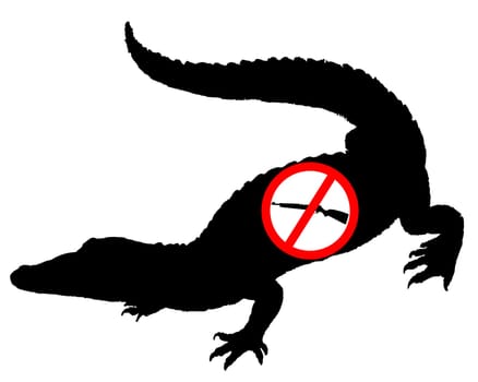 Killing crocodiles prohibited