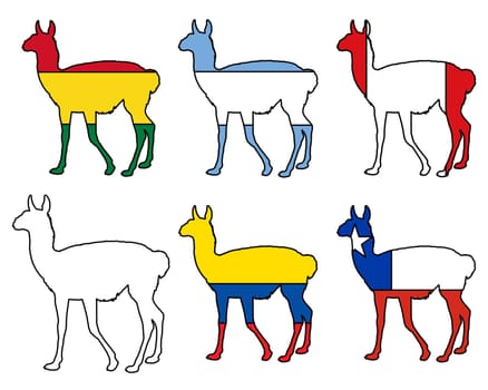Guanaco Flags