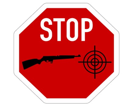 Stop Reticle Rifle