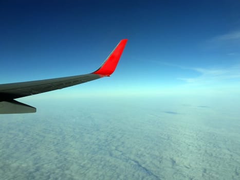 Airplane in flight