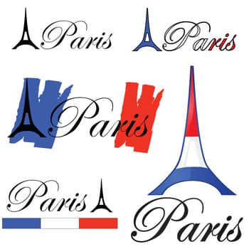 Set of concept designs for the city of Paris, France