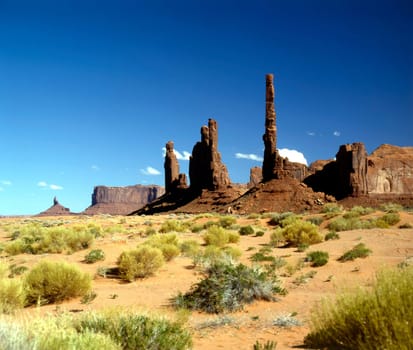 The Totem Pole, Monument Valley, Arizona