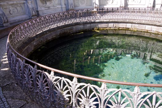 Danube source in Donaueschingen,Black Forest