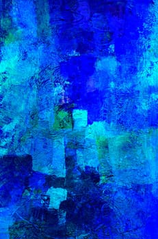 Background painted with acrylic paints