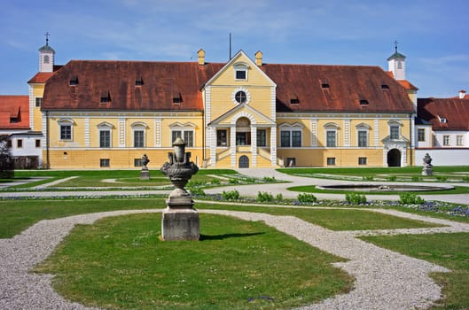 The old Schleissheim Castle in Bavaria
