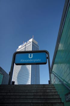 Berlin - Alexanderplatz Underground Station