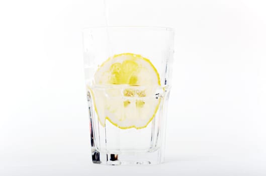 Water with lemon