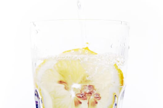 Water with lemon