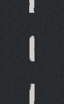 Single white line road background