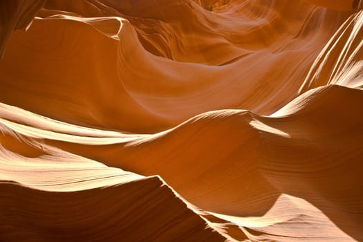 Sandstone Formation in Antelope Canyon
