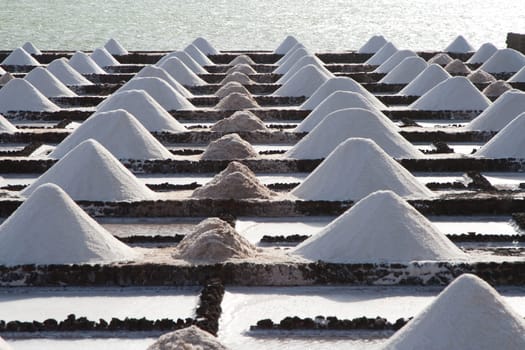 salt refinery in the salinas de Janubio