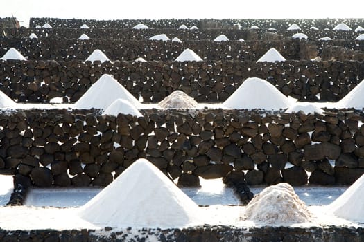 salt refinery in the salinas de Janubio