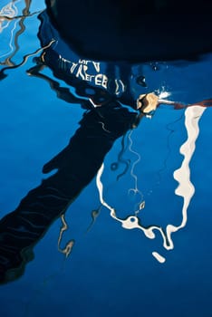 Reflection in the water