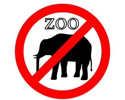Elephant banned in zoo
