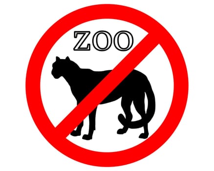 Cheetah banned in the zoo