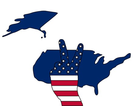American hand signal