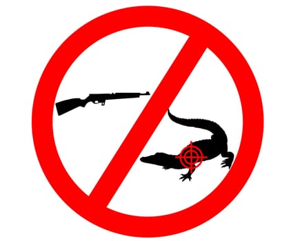 Killing crocodiles prohibited