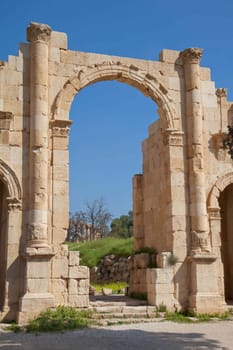 Jerash - ancient Roman city in Jordan
