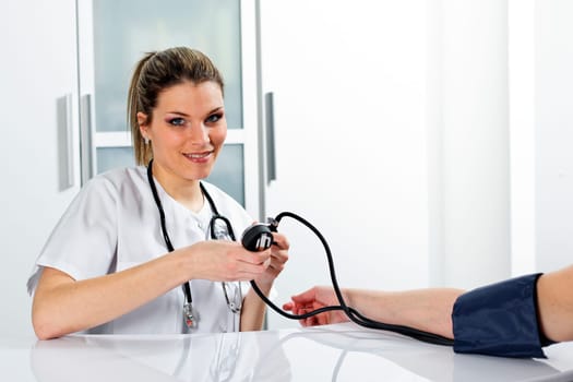 doctor in action