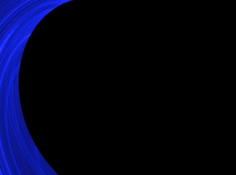Blue and black powerpoint background with plenty of copy space.