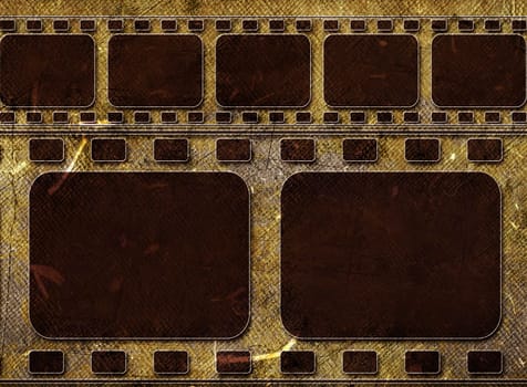 Computer designed highly detailed film frame with space for your text or image.Nice grunge element for your projects