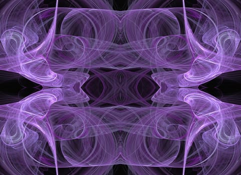 Lavender seamless fractal textile pattern or background.