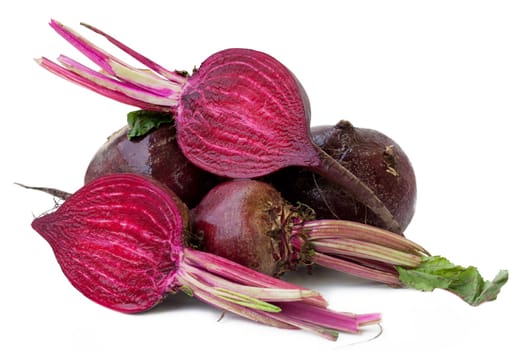 Beetroot isolated on white background