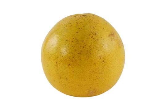 A Isolated Grapefruit on white background