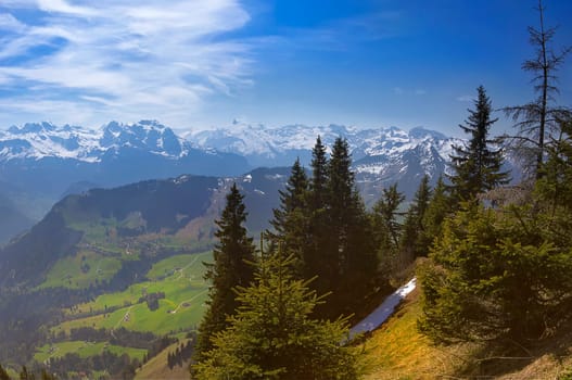 View from the Stanserhorn