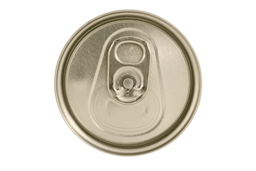 A Isolated closed soda can lid