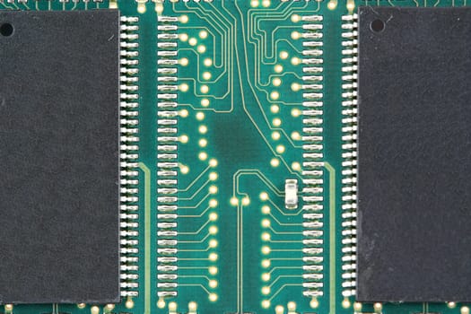 A Random access memory chip macro