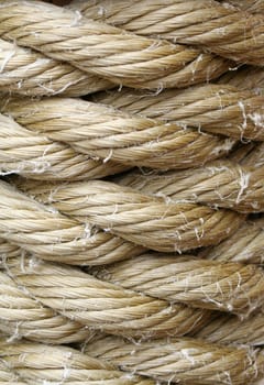 A Wound up rope macro backround