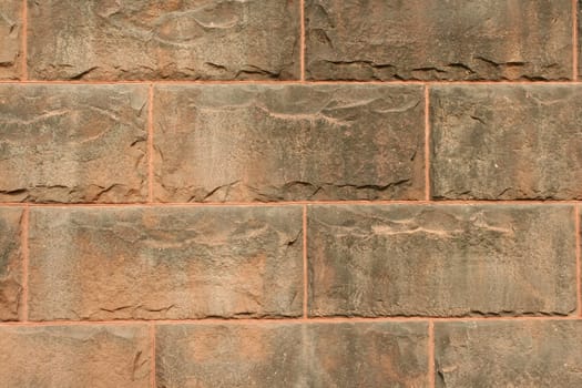 A old stone block wall background