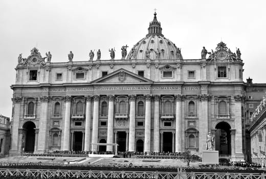 Basilica church of Saint Peter (San Pietro), Rome, Italy