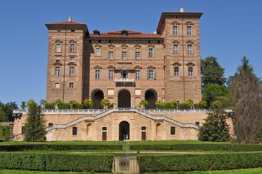 The Castello Ducale di Aglie castle of Elisa di Rivombrosa, Piedmont, Italy
