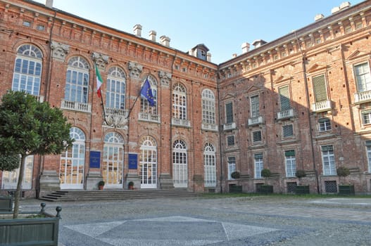 The Castello Ducale di Aglie castle of Elisa di Rivombrosa, Piedmont, Italy