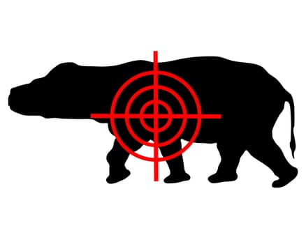 Hippopotamus Crosshair