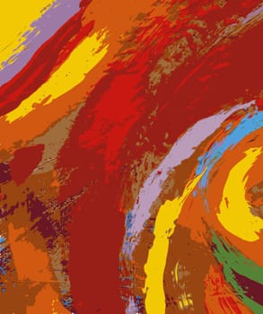 abstract painting background illustration