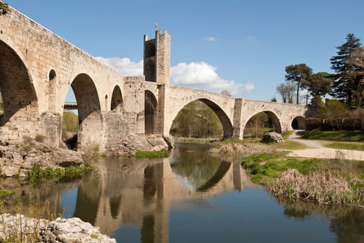Besalú Spain, a Catalan village, seems to have stopped the clock in the middle ages.